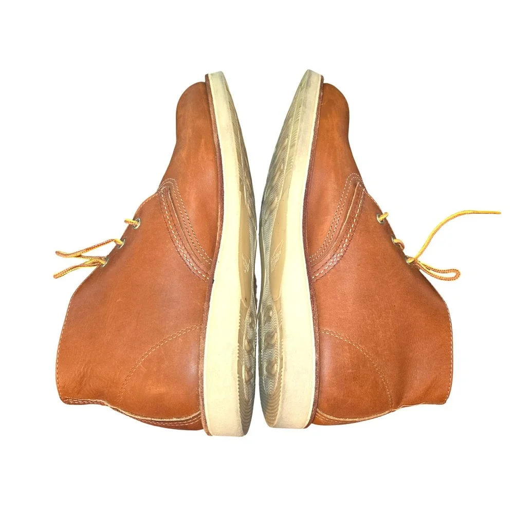 Red Wing Work Chukka Boots Men's Size 10D Oro Legacy Leather Brown Lace Up 3140